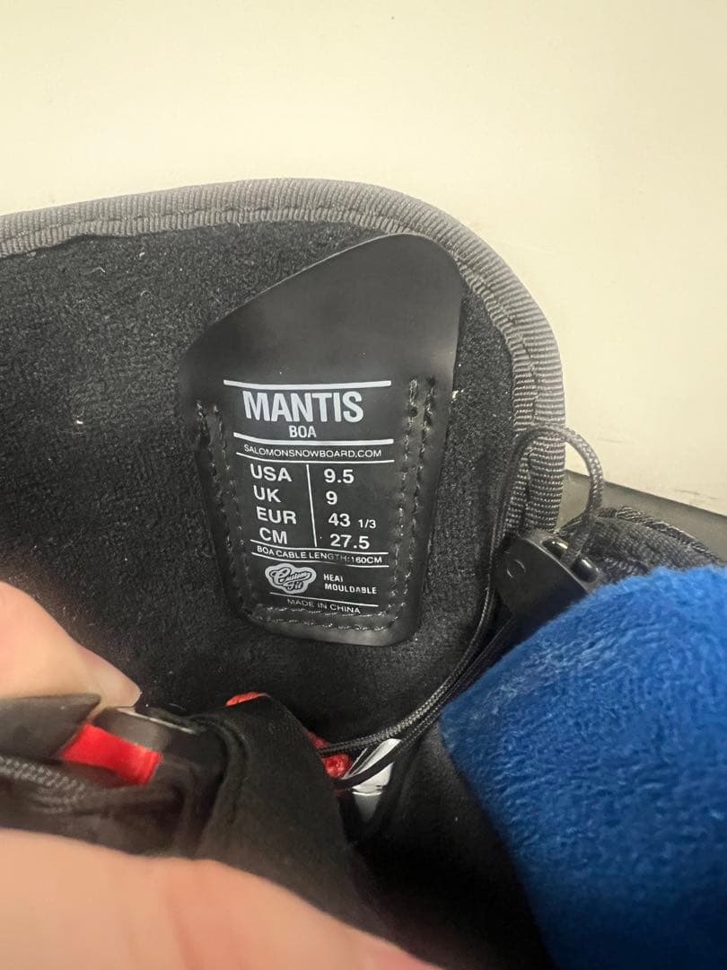 SALOMON MANTIS BOA スノーボードブーツ 27.5cm