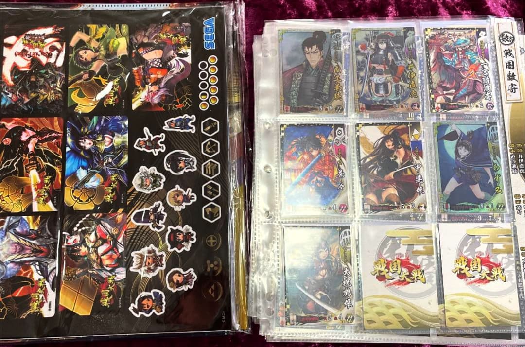 【フルコンプ】戦国大戦カード、バインダー、画集、DVD、プライズ等