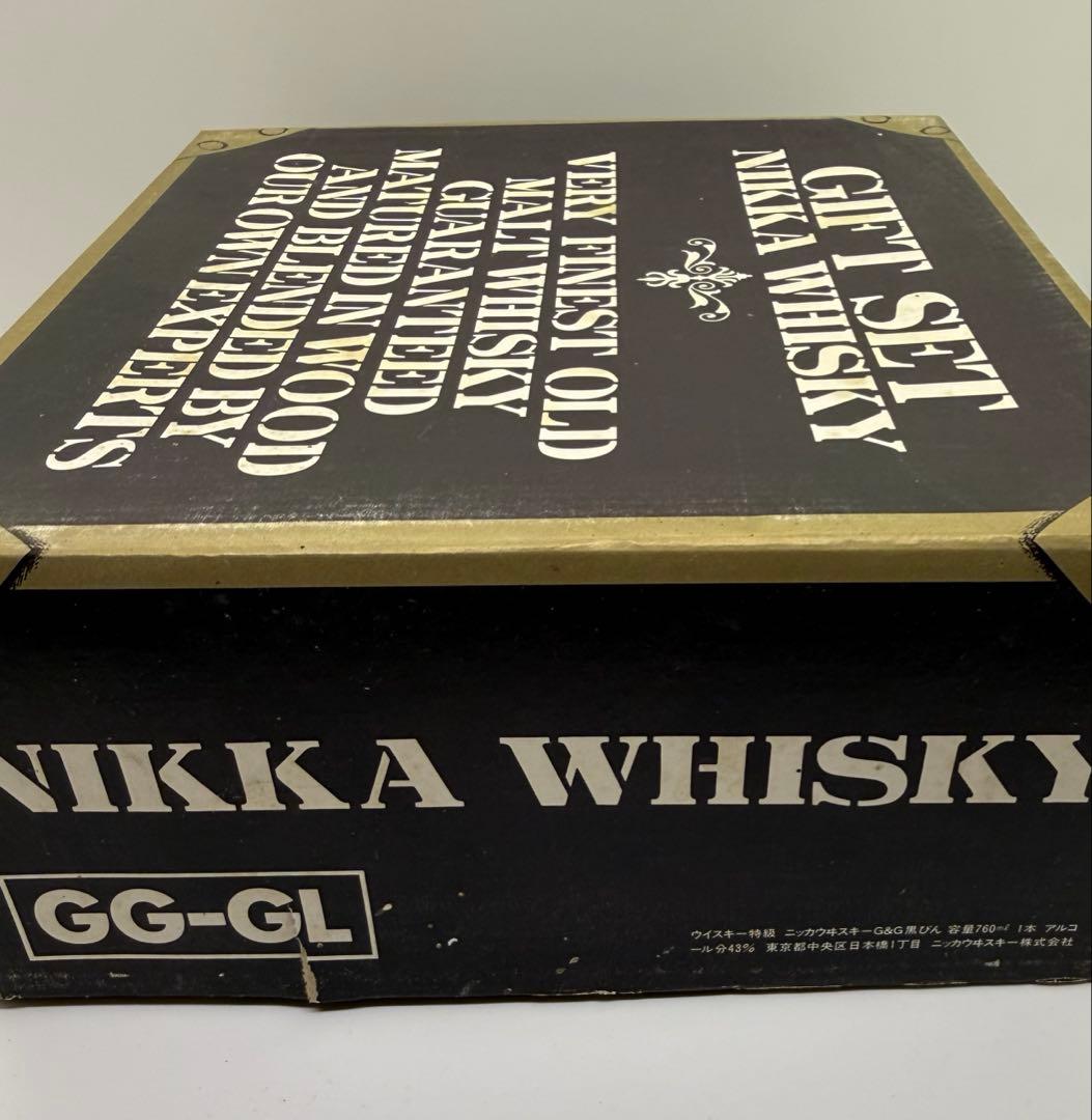 古酒 ニッカウイスキーG&G TAKETSURU BLEND760mlライター付