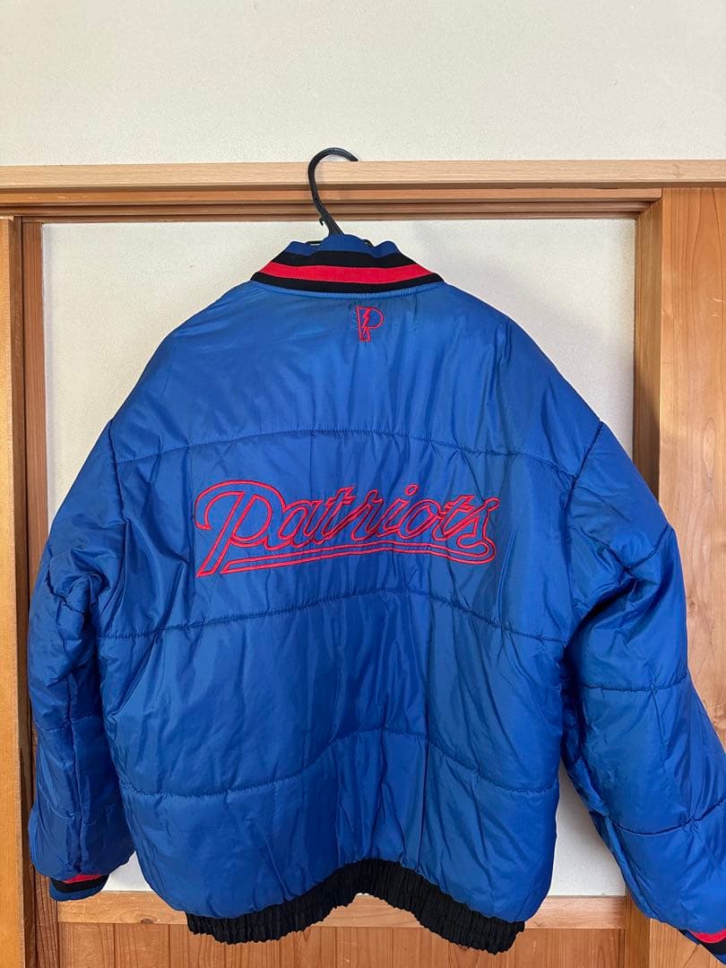 【古着】アメフト ペイトリオッツ リバーシブル ジャケット