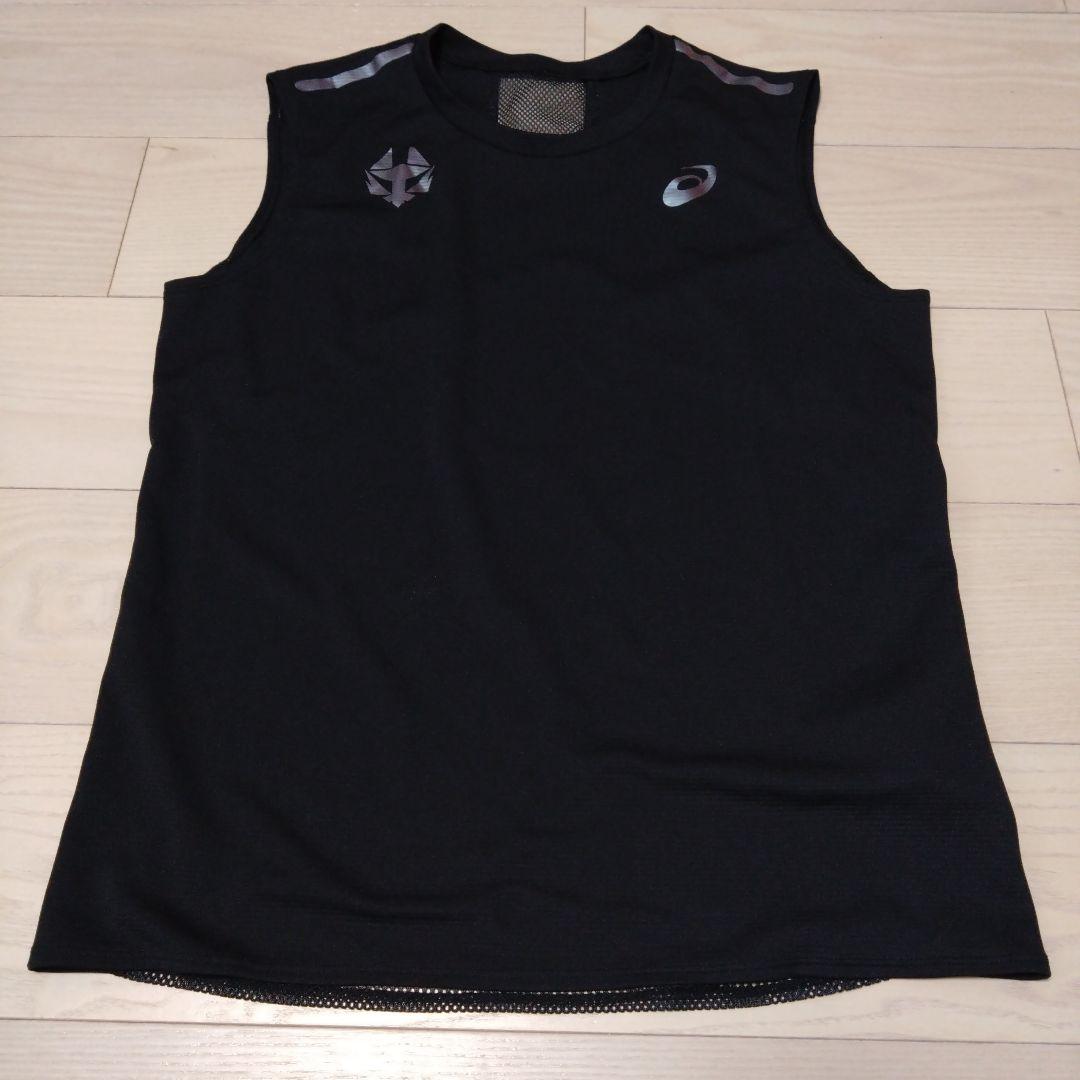 アシックス トラックエリート セットアップ M 黒