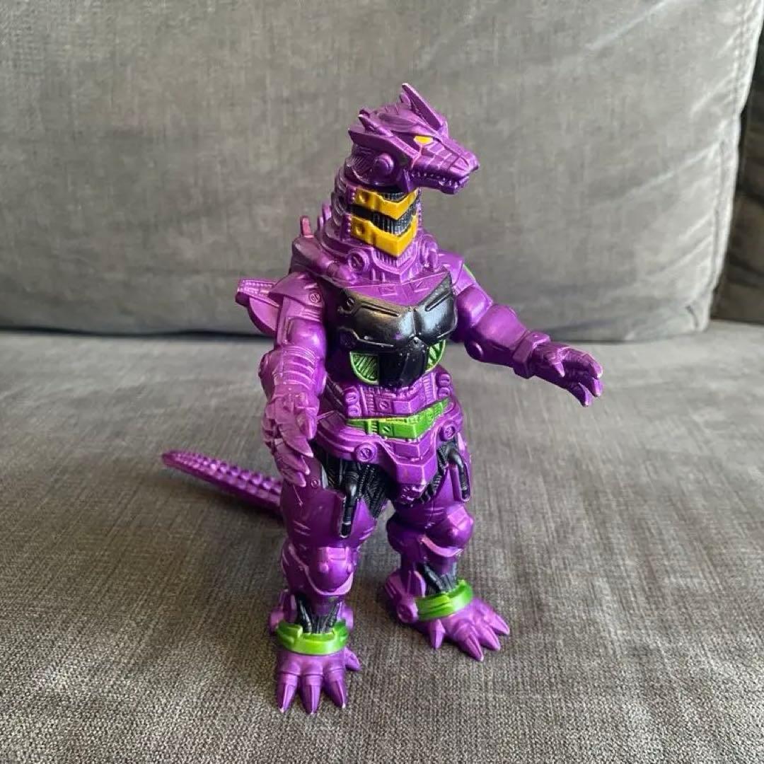 シンゴジラ(ニジゲンノモリ限定カラー)✖️エヴァ初号機カラー　メカゴジラ3式機龍