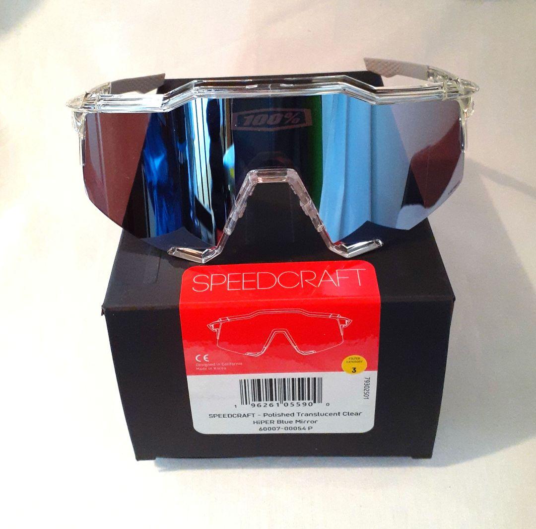 売約済み 100% SPEEDCRAFT クリア ブルー ワンハンドレッド