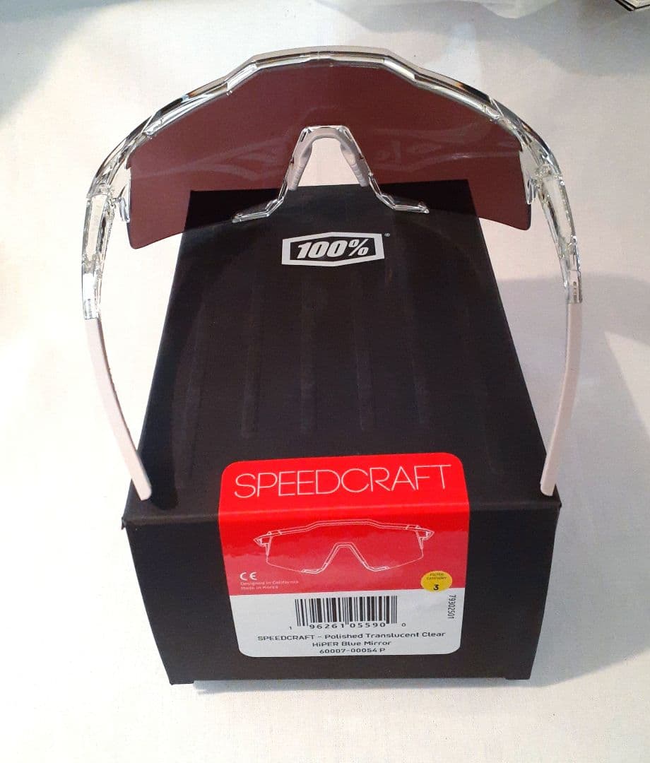 売約済み 100% SPEEDCRAFT クリア ブルー ワンハンドレッド