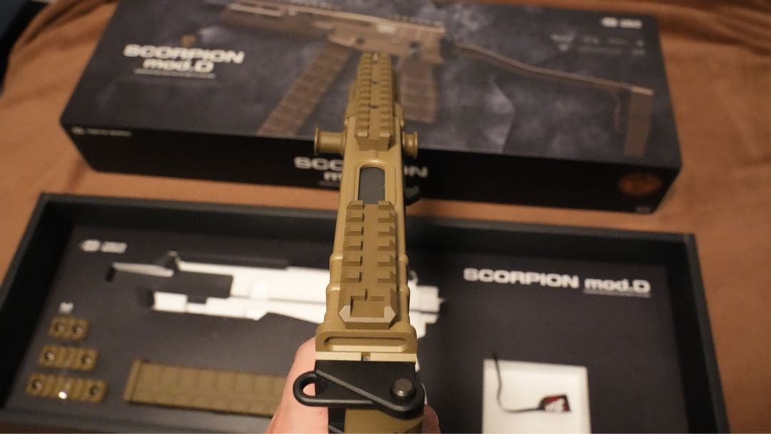 東京マルイ　電動ガン　スコーピオンmod.D スコーピオン　モッド　おまけ付き