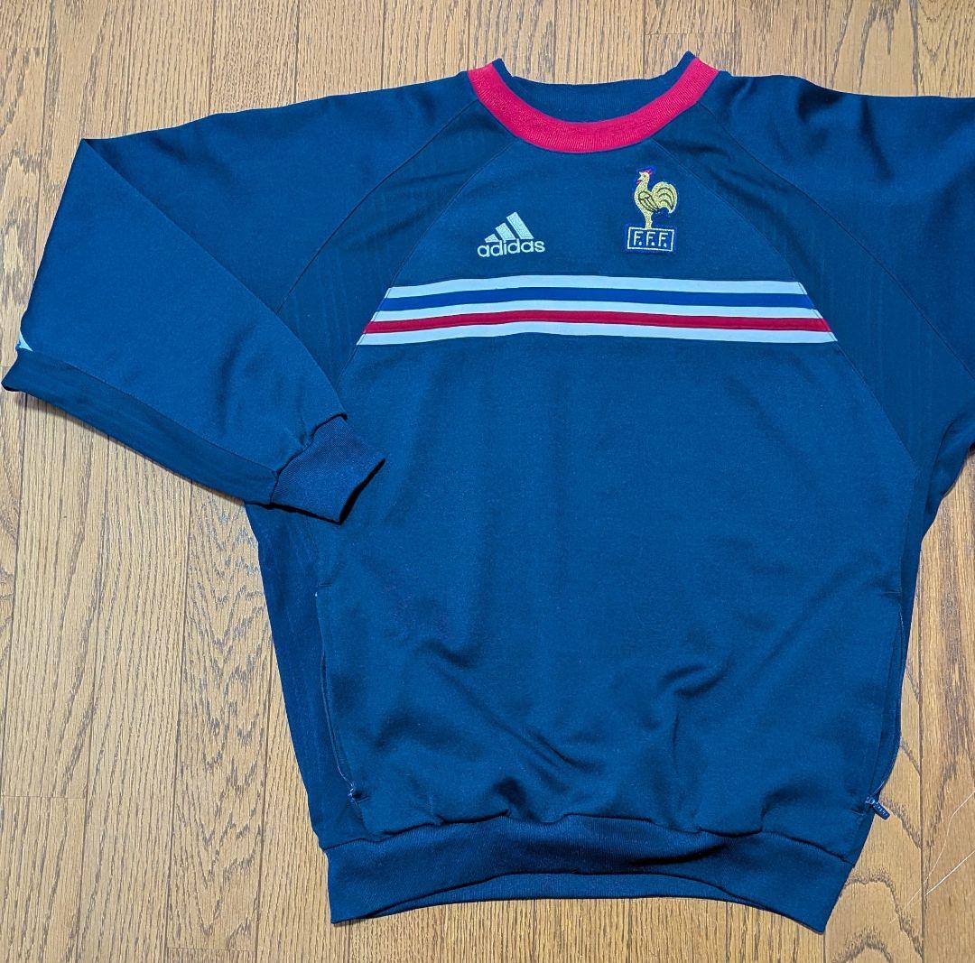 ヴィンテージ　98フランス代表　トレーニングトップ　支給品　サイズМ　希少