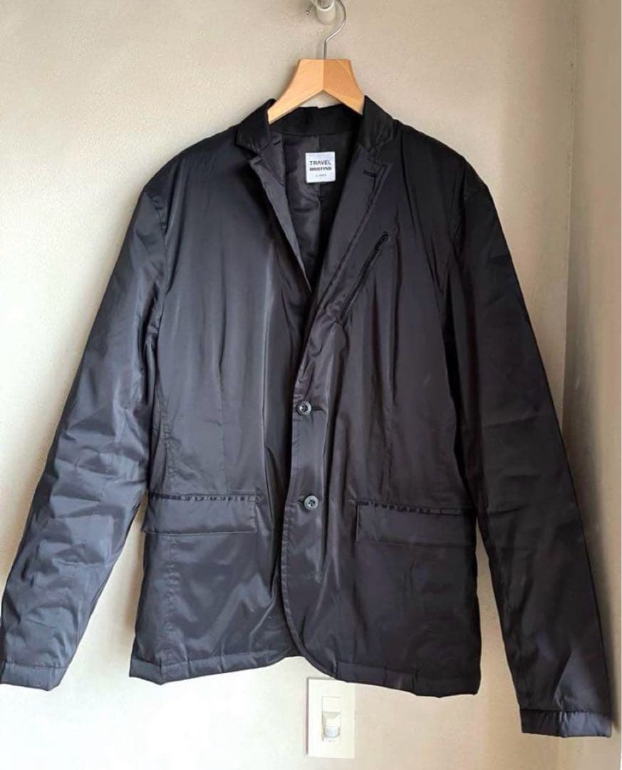 【即完売品】ブリーフィング　ゴルフ ナイロン　中綿　テーラードジャケット