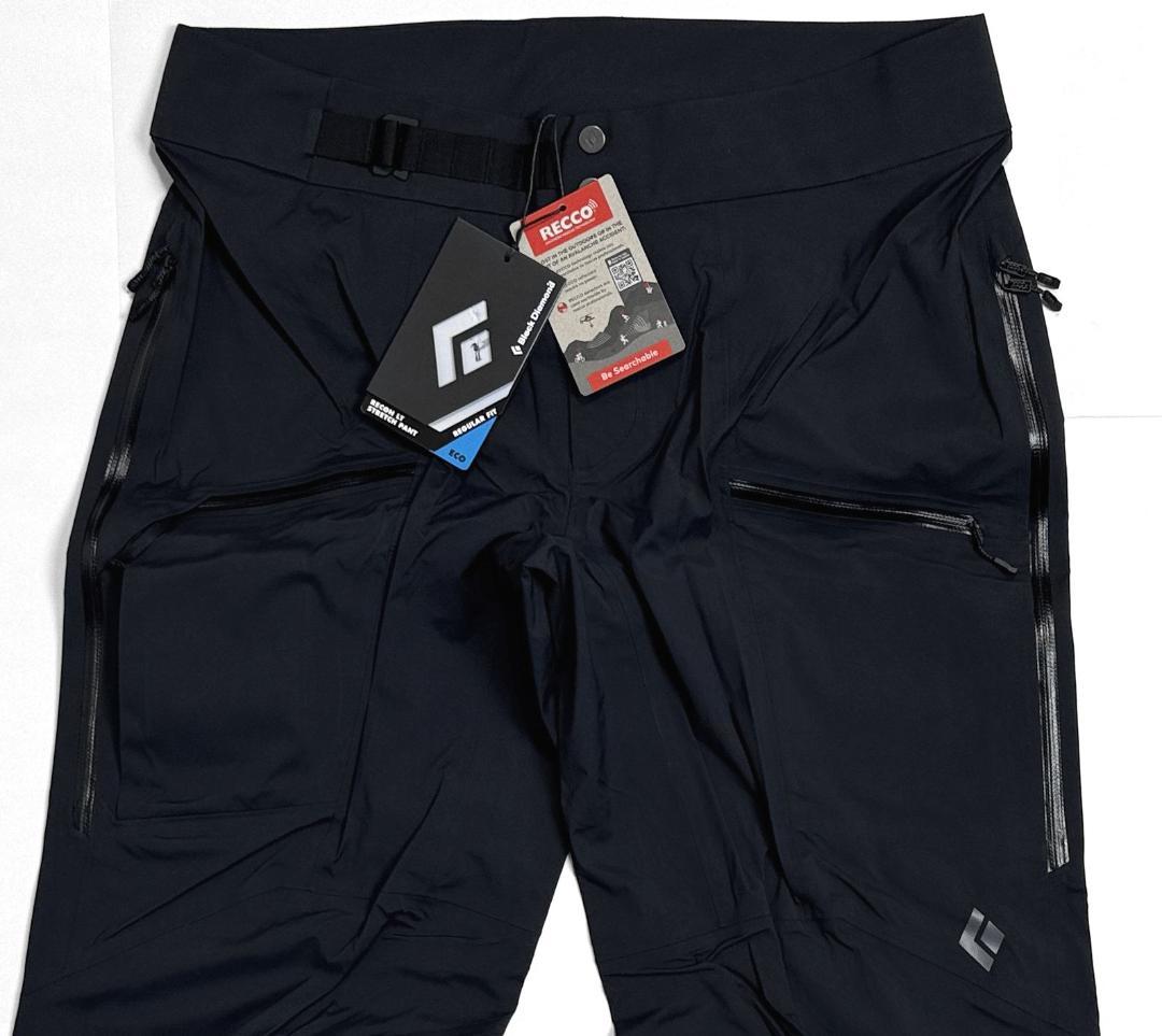 新品 ブラックダイヤモンド リーコン LT ストレッチスノーパンツ US:L