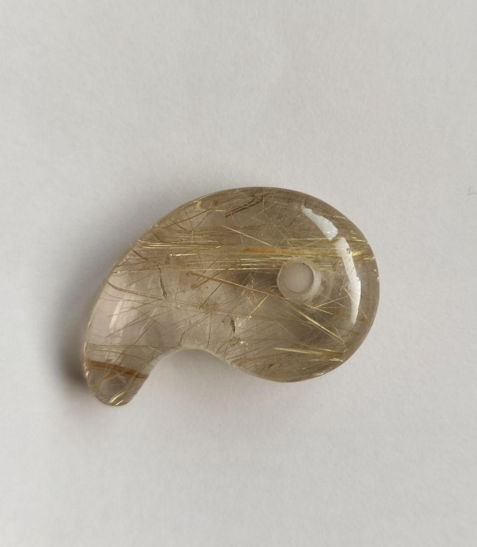 ルチル水晶 ルチルクォーツ 勾玉