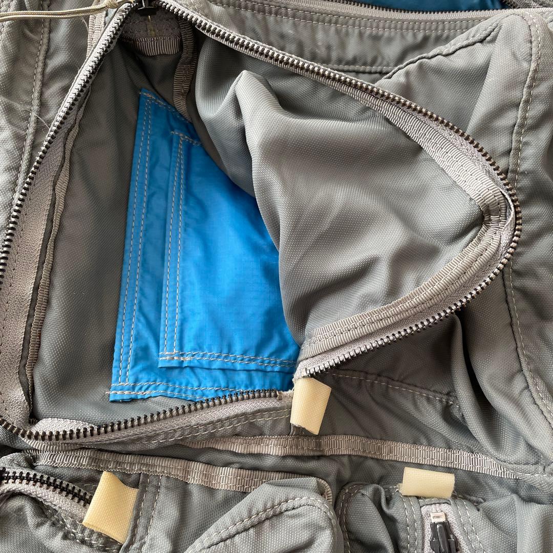 ヴィテージ希少LUGGAGE LABEL山口タグエアフォースナイロン