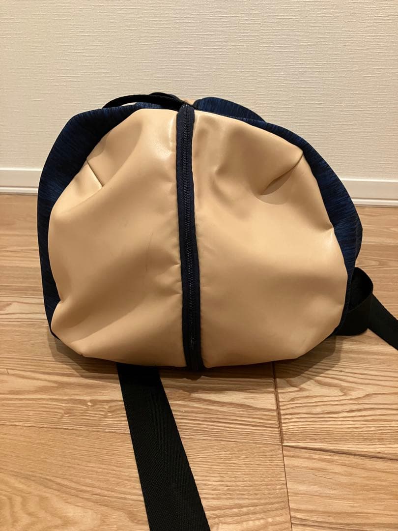 ゴルフ用　FIDRA ダッフルバッグ ネイビー/ベージュ