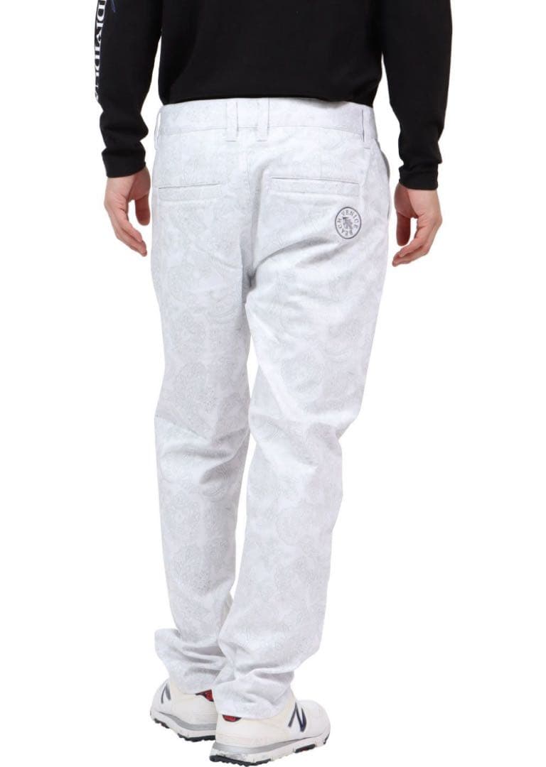 新品GOTCHAGOLFペイズリーロングパンツM