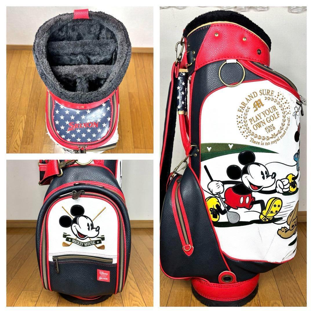 【希少・限定】スリクソン × ディズニーコラボ キャディバッグ ミッキー