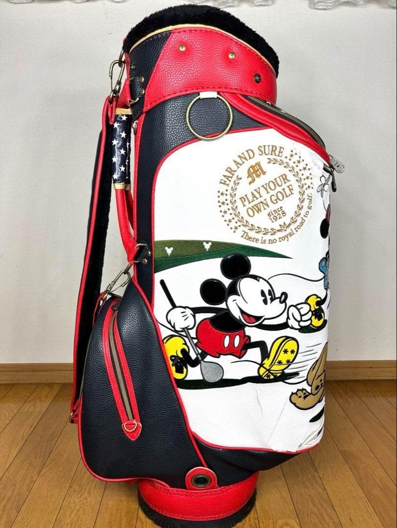 【希少・限定】スリクソン × ディズニーコラボ キャディバッグ ミッキー