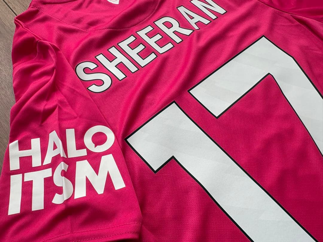 【超レア】ED SHEERAN(エドシーラン)×IPSWICH 公式ユニフォーム