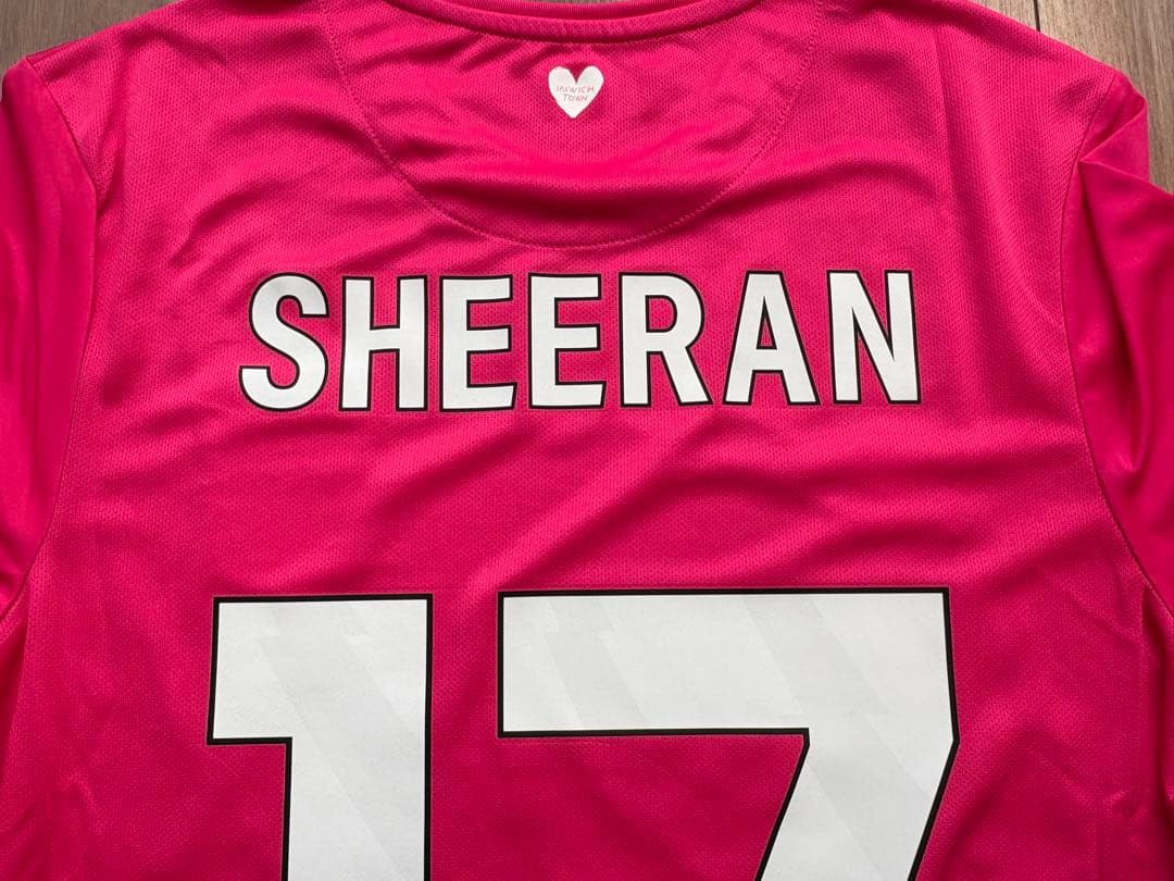 【超レア】ED SHEERAN(エドシーラン)×IPSWICH 公式ユニフォーム