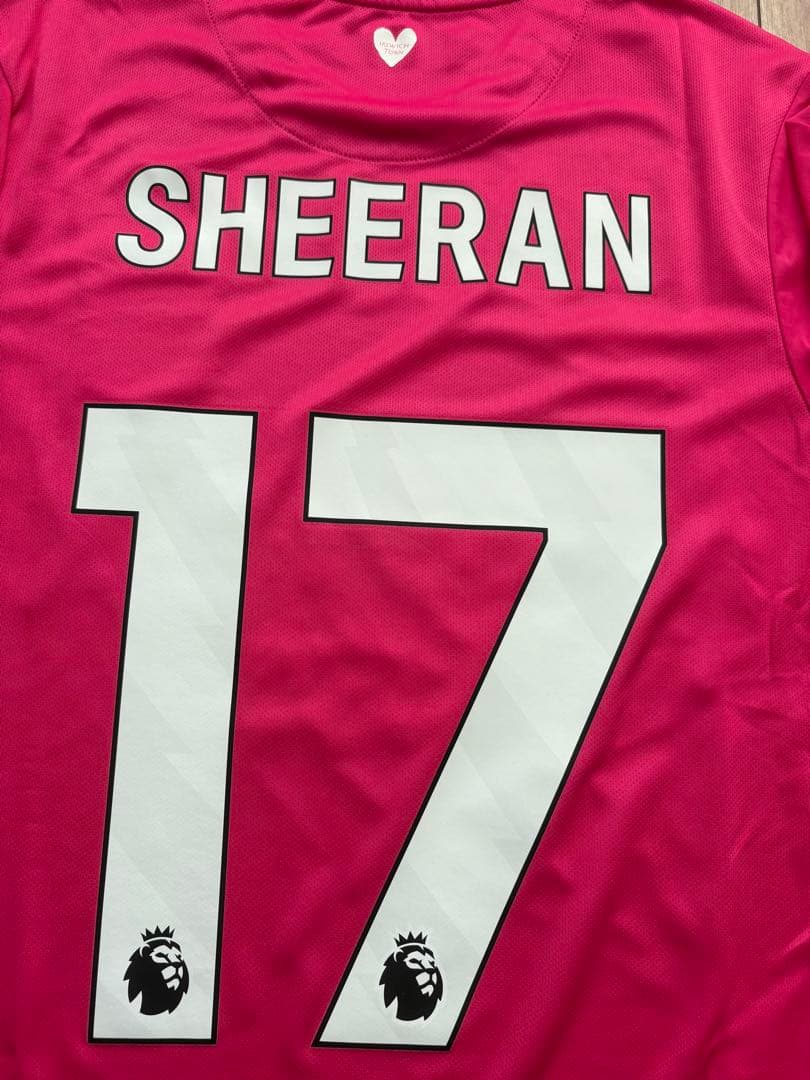 【超レア】ED SHEERAN(エドシーラン)×IPSWICH 公式ユニフォーム