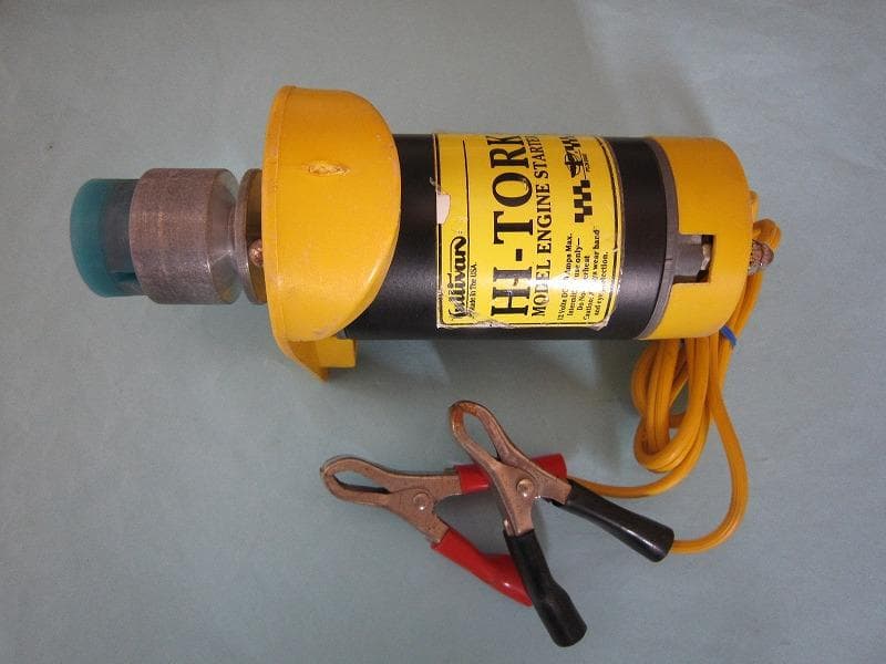 【程度良好】ラジコン　エンジン　ヘリコプター　飛行機　エンジン始動用具セット