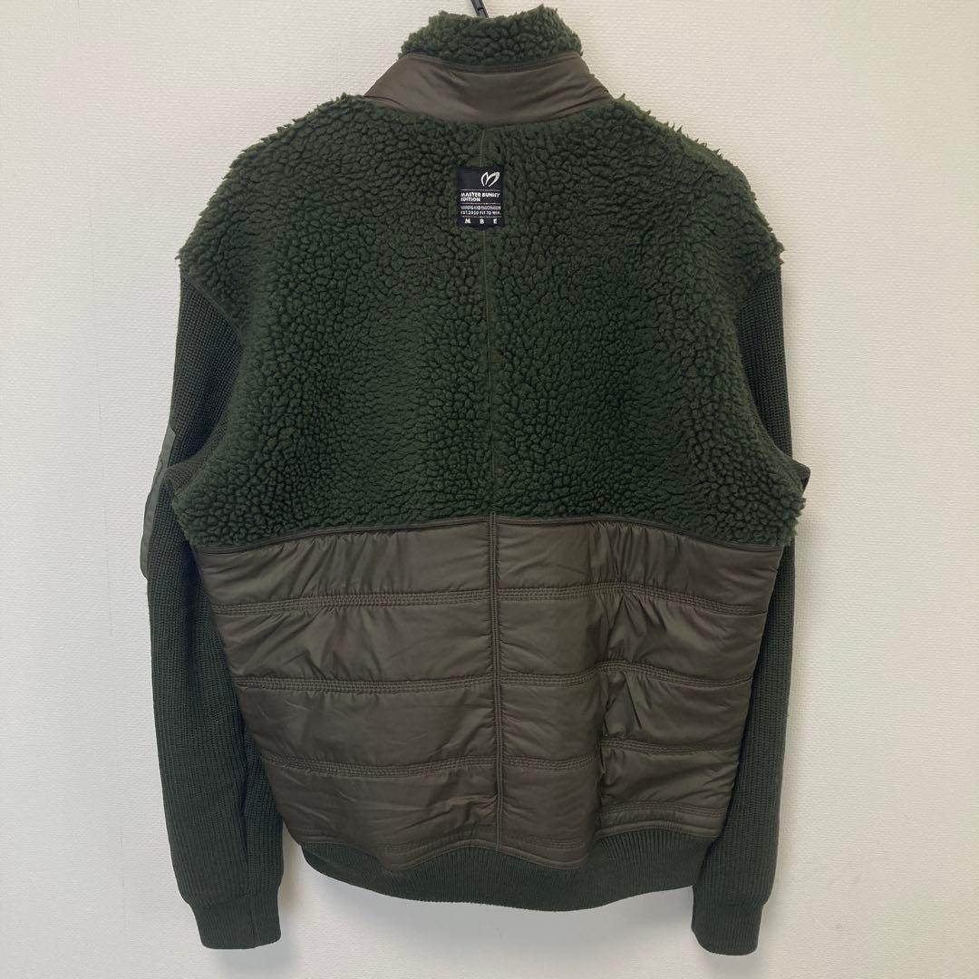 美品！MASTER BUNNY EDITION ボアブルゾン　カーキ　M