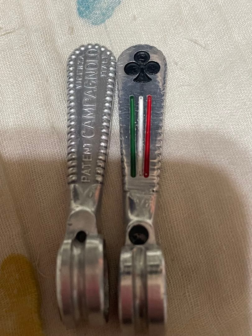 コルナゴCampagnolo レコードシフターWレバー.ビンテージ70年初期刻印