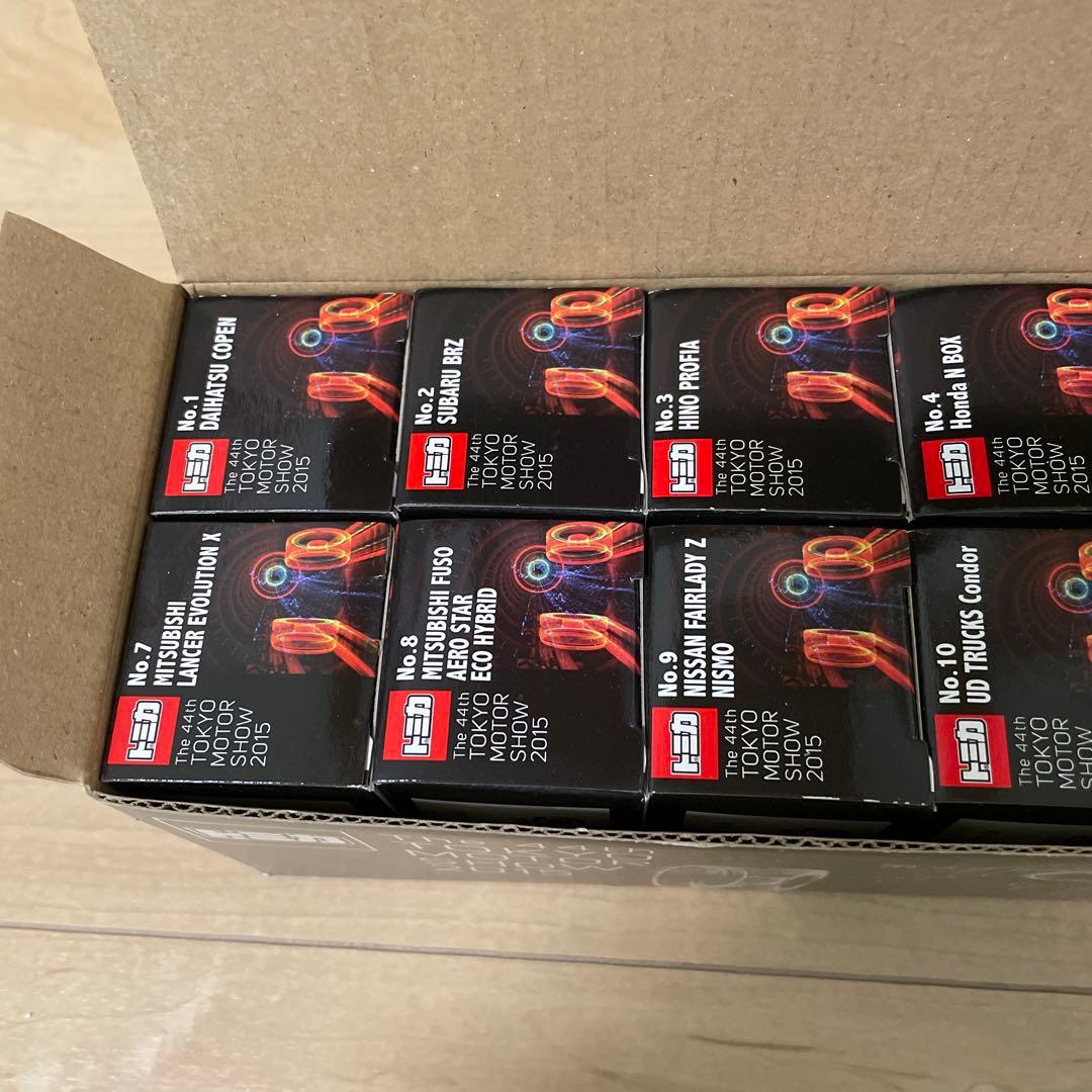 トミカ 東京モーターショー2015 開催記念トミカ 12台セット