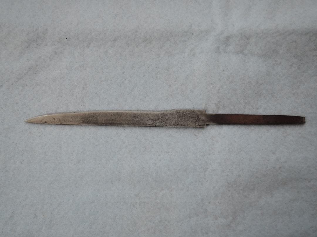 獅子小柄小刀★赤銅魚々子★時代武具