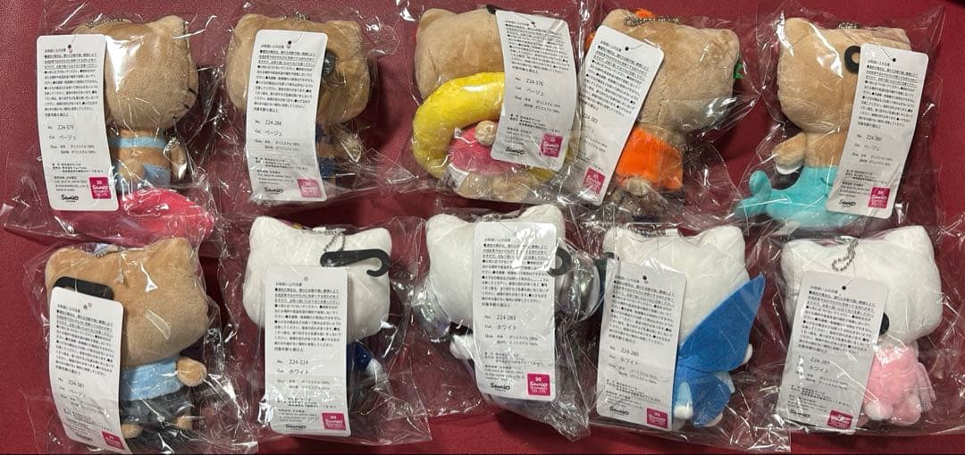 アベイル　ハローキティ 50周年 マスコットチャーム 10個セット　②