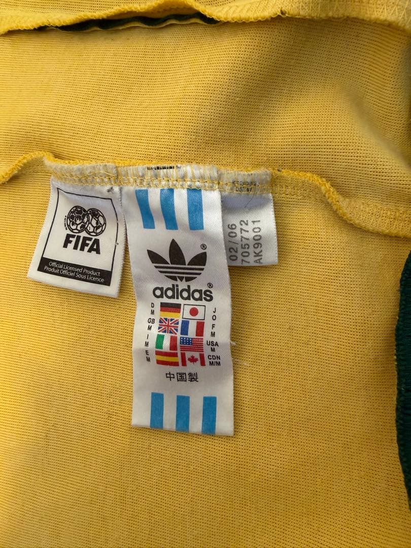 adidas ブラジル代表ジャージ