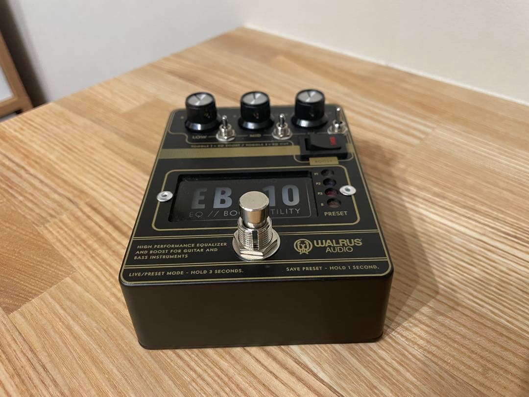 ギター Walrus Audio EB-10 Preamp EQ WAL-EB10#B