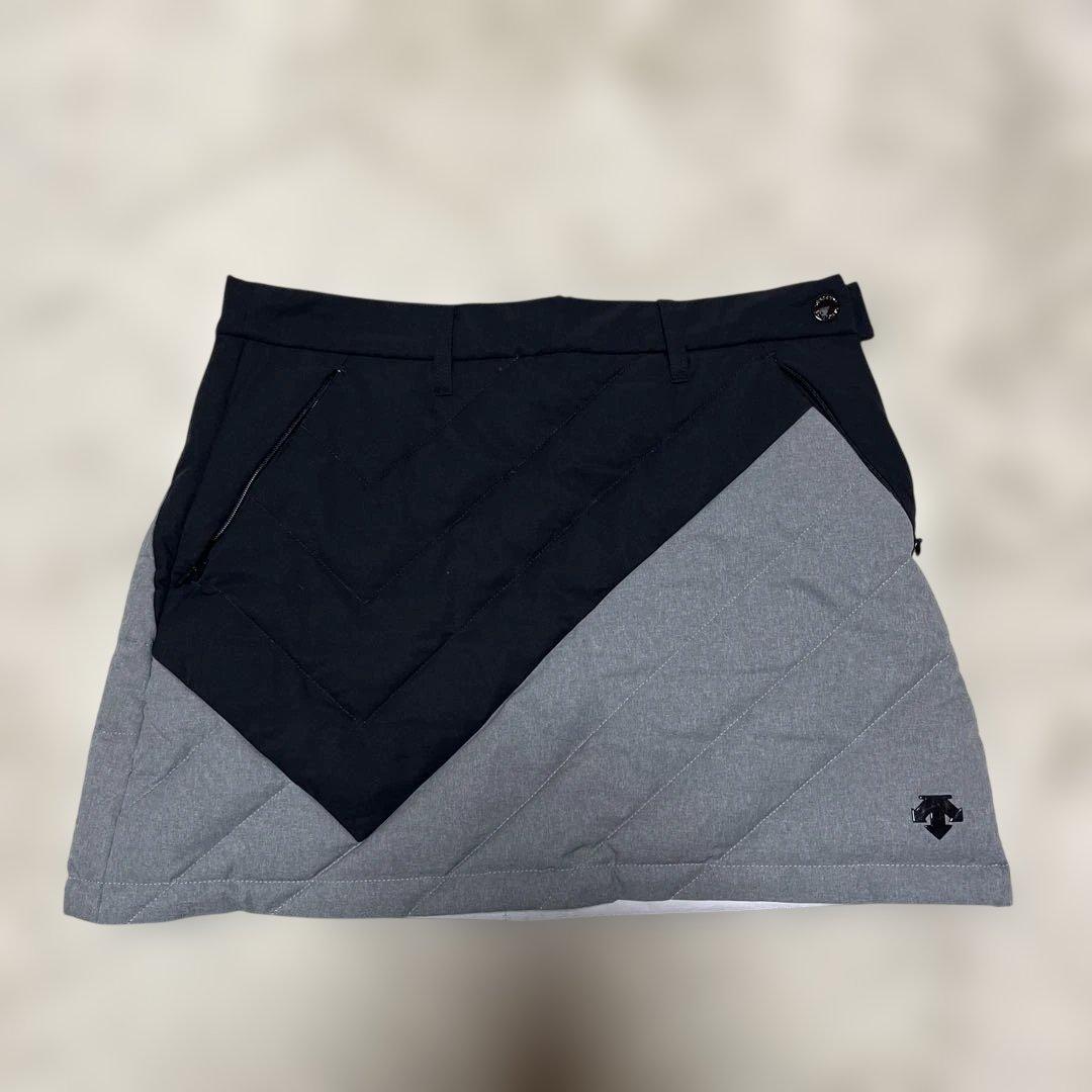 DESCENTE GOLF ジャケット スカートセット グレー/ブラック