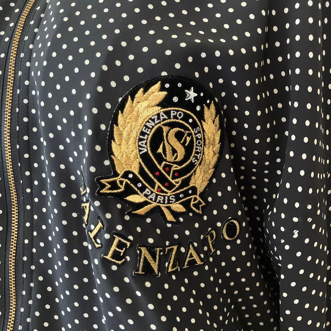 【バレンザ・ポー】　美品　ゴルフウェア　ブルゾン＆キュロットスカート　透け感