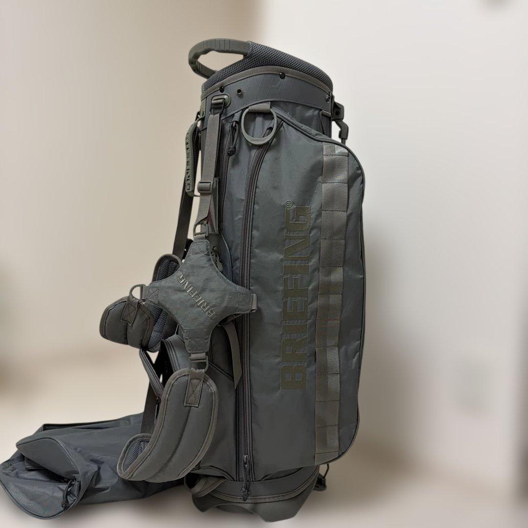 【美品】BRIEFING CR-4 #02 XP WOLF GRAY スタンド