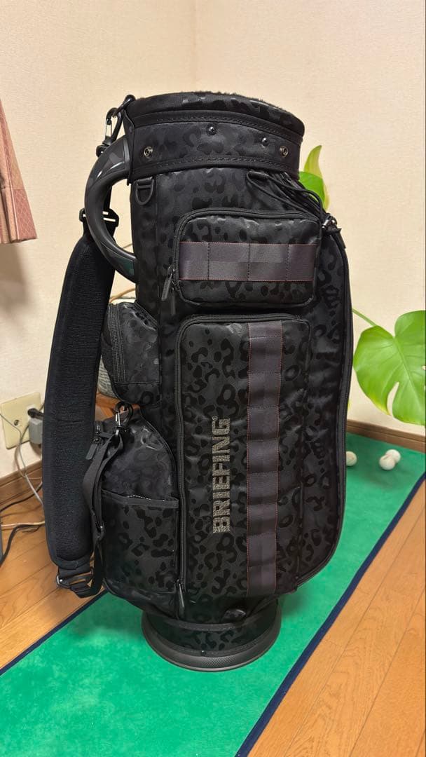 【希少】BRIEFING ブリーフィング CR-6 #03 ブラックレオパード