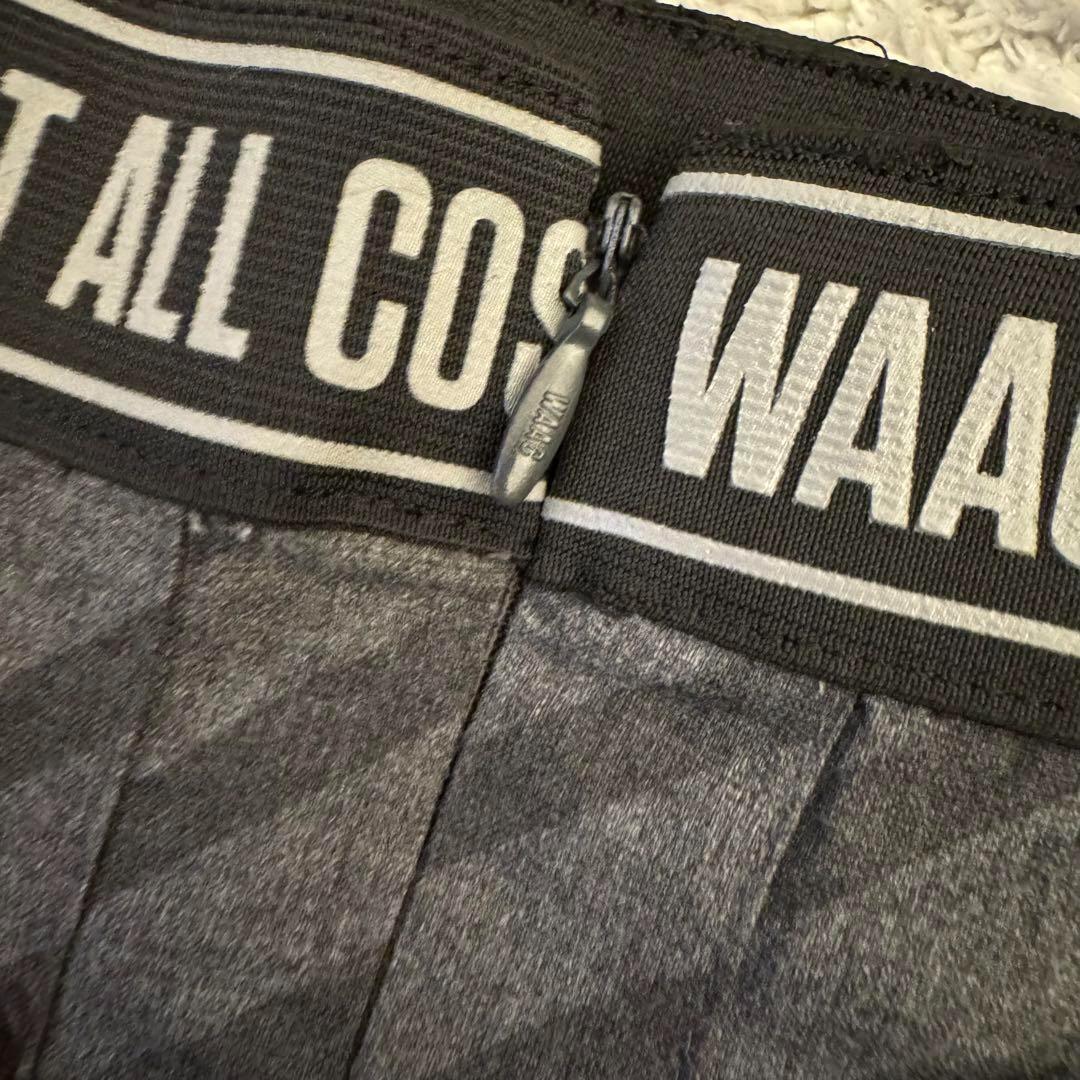 WAAC ワック プリーツ スカート パンツ Mサイズ グレー ゴルフ 新品