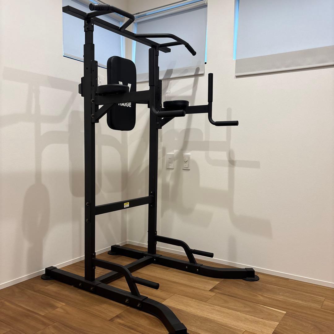 【美品】懸垂マシン プラップバー　チンニングスタンド ディップススタンド