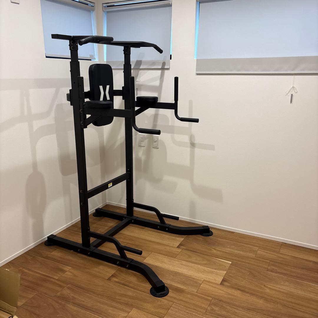 【美品】懸垂マシン プラップバー　チンニングスタンド ディップススタンド