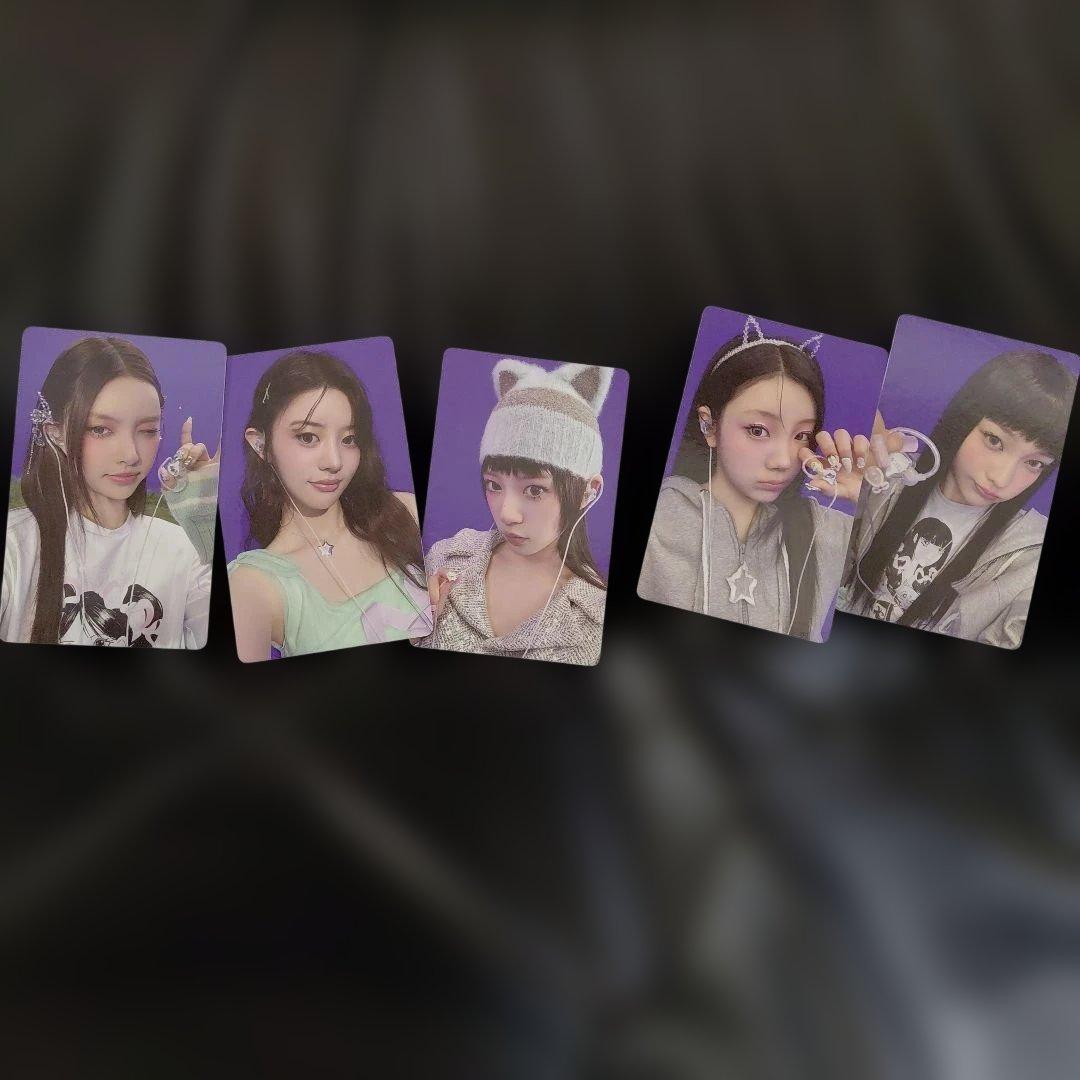 ILLITトレカ&イヤモニ風イヤホンセット