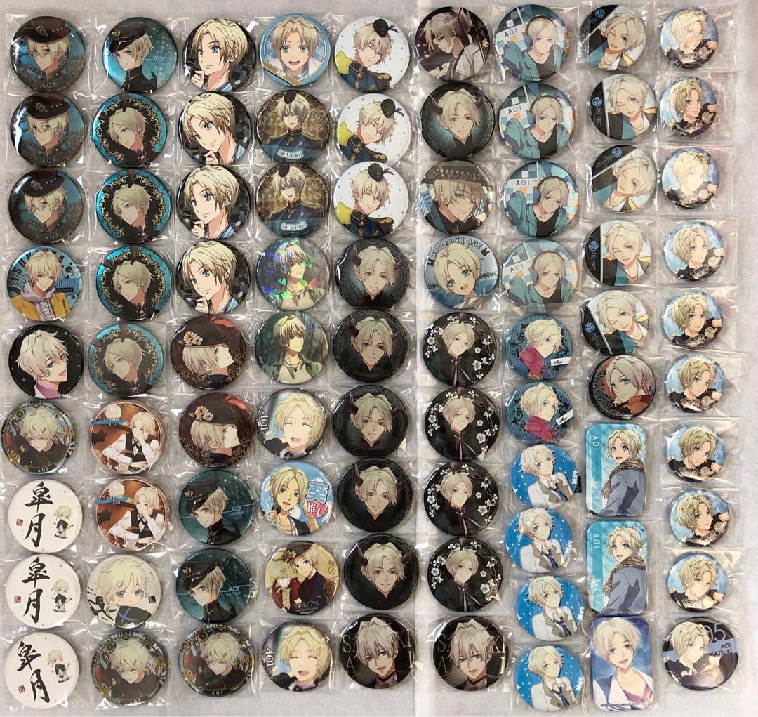 ツキウタ 皐月葵 缶バッジ 85点