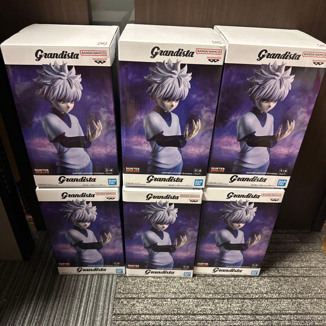 HUNTER x HUNTER Grandista キルア　フィギュア　6体