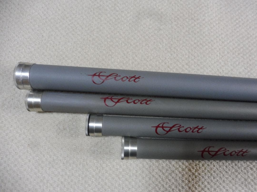 スコット SCOTT フライロッド用アルミケース4本