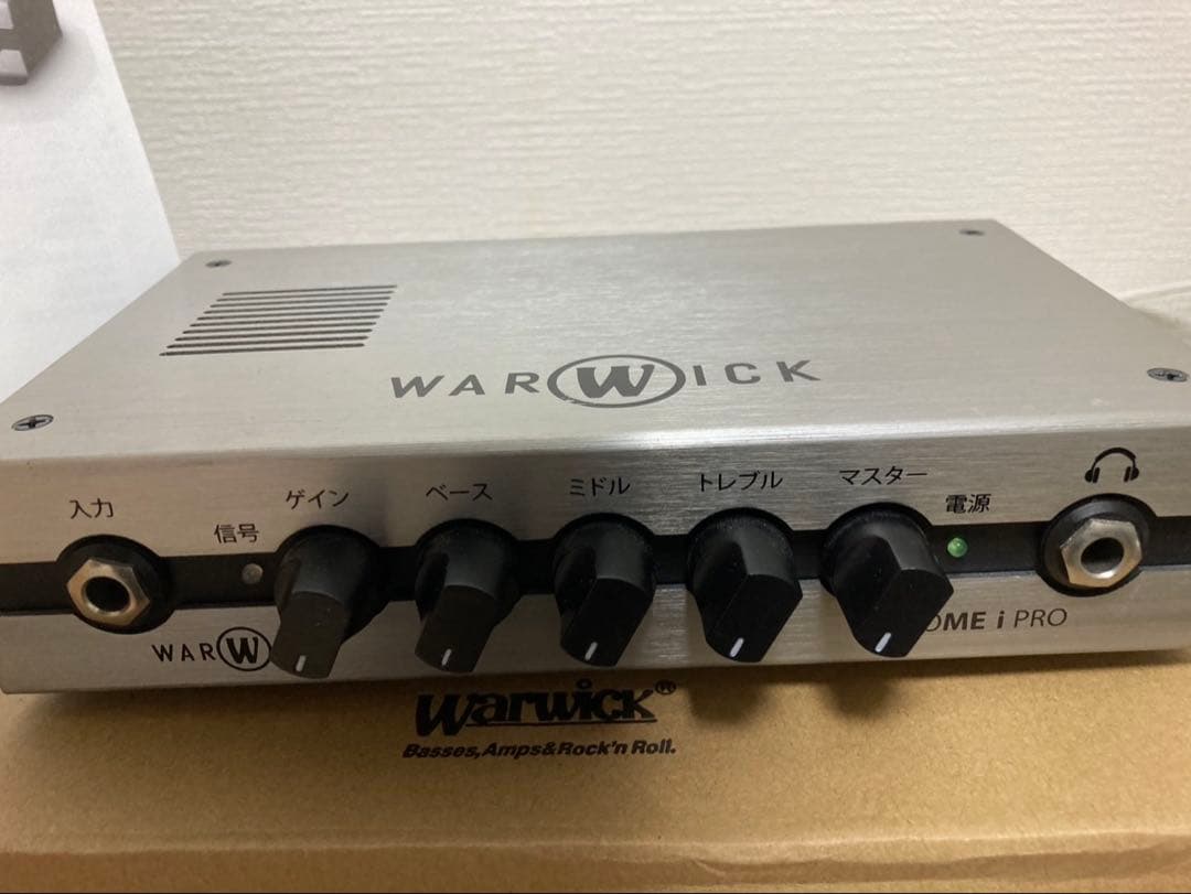 美品　ベースアンプ　ヘッドアンプ　WARWICK GNOME i PRO