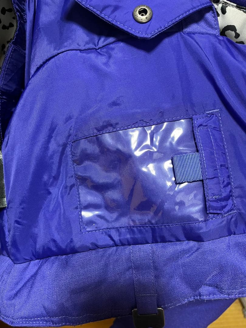 BURTON 紫色 スノーボードウェア フード付き　レディースＬ