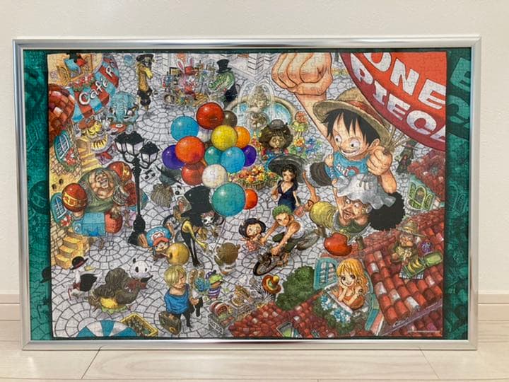 【希少】ONE PIECE ワンピース パズル 原画 1000ピース 完成品