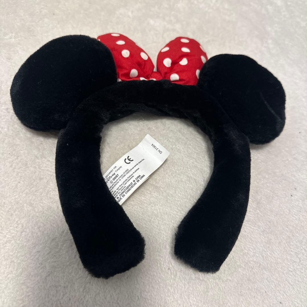 ミニー カチューシャ 海外ディズニー カリフォルニア購入 廃番デザイン