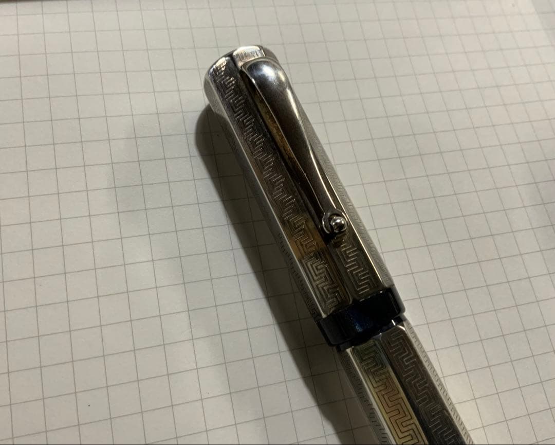 モンテグラッパ　限定万年筆　スターリングシルバー　ペン先 セーラー21K
