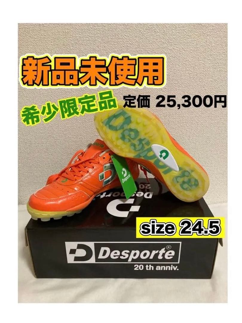 フットサルシューズ Desporte デスポルチ カンピーナス 24.5