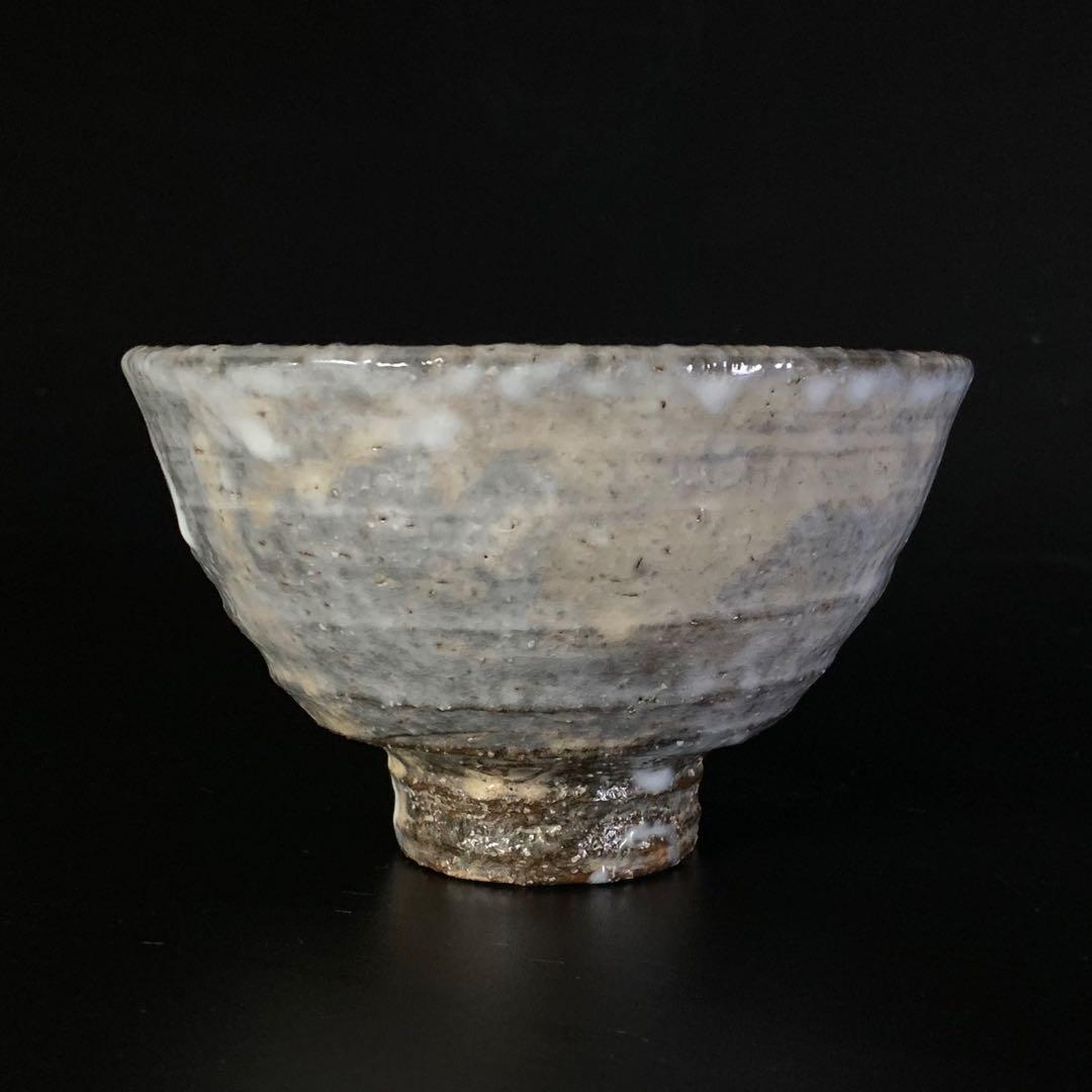 【波多野善蔵】萩焼 県無形文化財 指月窯 萩茶碗 共箱