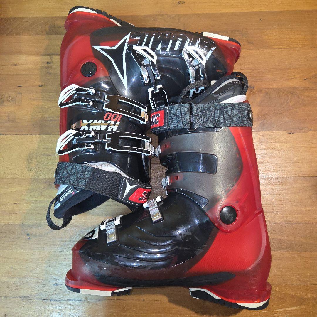 高性能！ATOMIC HAWX100スキーブーツ 26/27.5cmシンサレート
