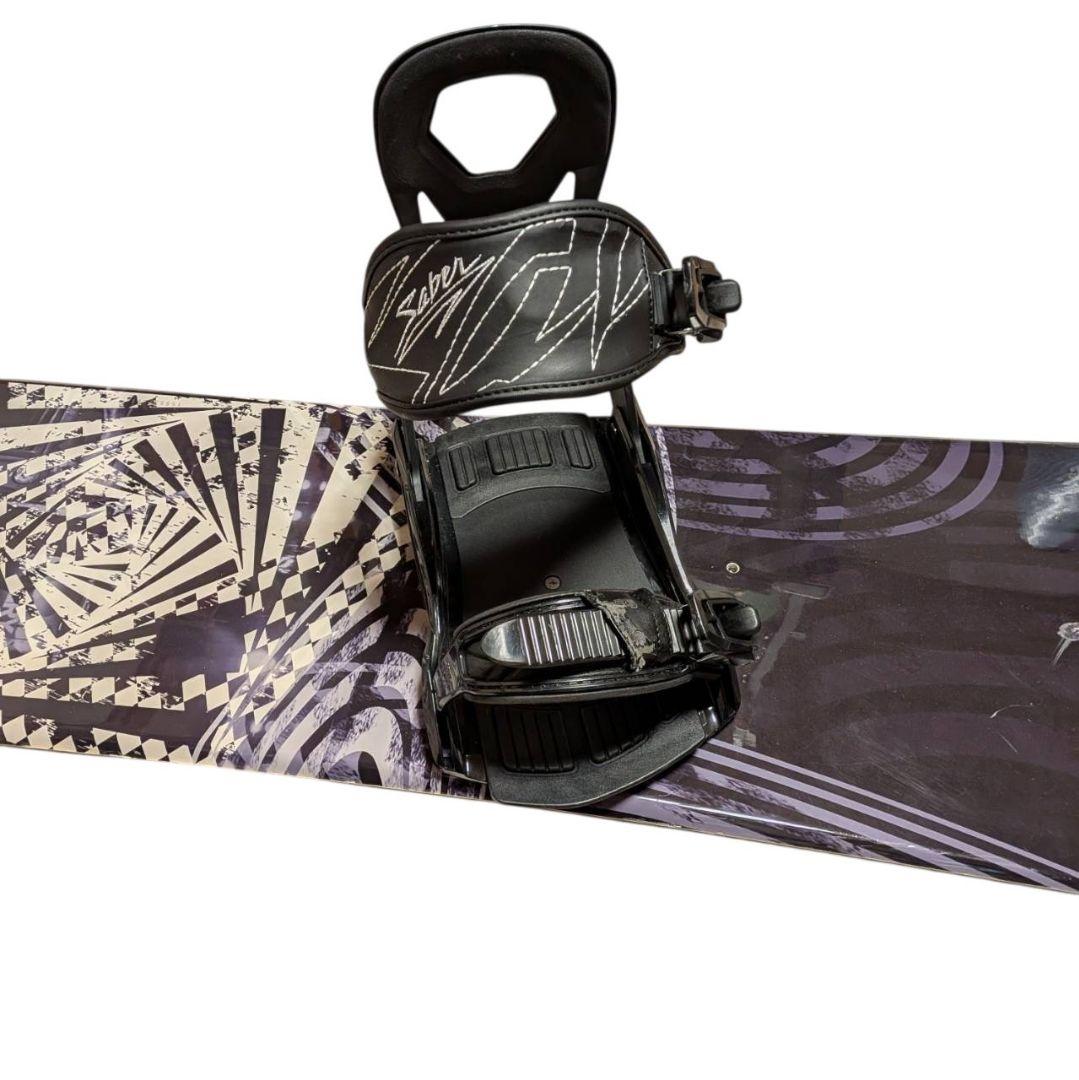 SLQ スノーボード 155cm SABER バイン 2点セット