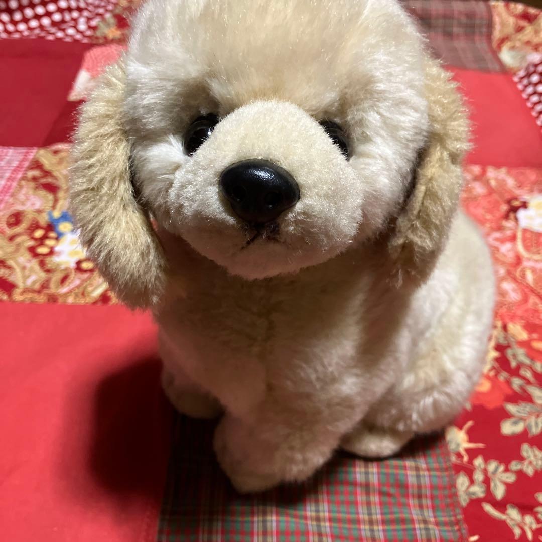レトロぬいぐるみ犬　四季オリジナルぬいぐるみ　レトリバー　リアルぬいぐるみ